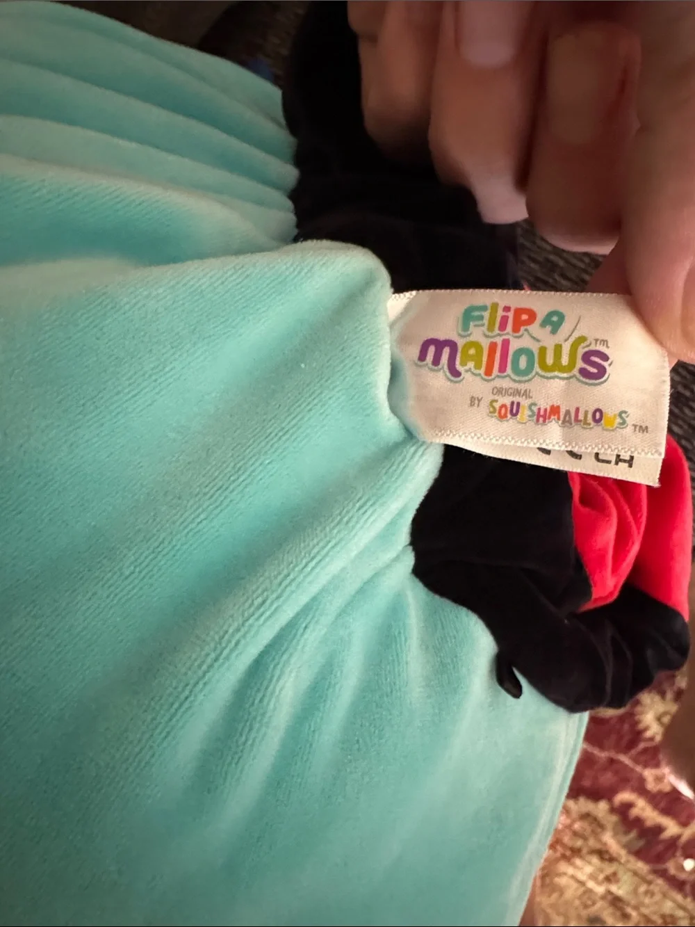 Squishmallows reversible flip